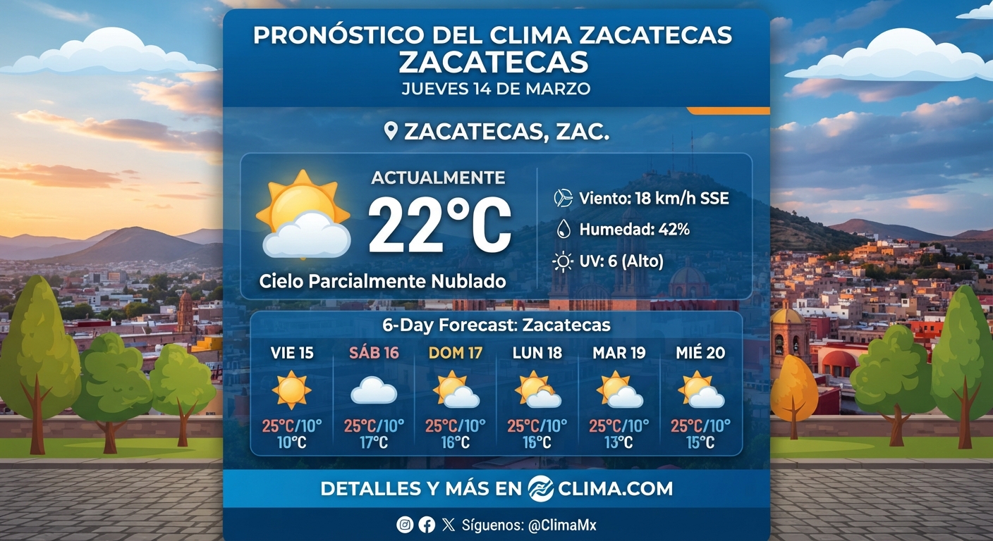 El Clima en Zacatecas